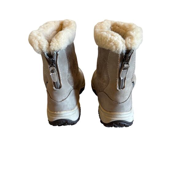 The North Face Neutral Beige Primaloft Insulated Winter Waterproof Boots US 71/2 - Picture 6 of 10
